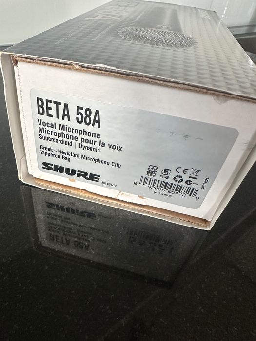 Shure Beta 58A Oryginalny Made in Mexiko