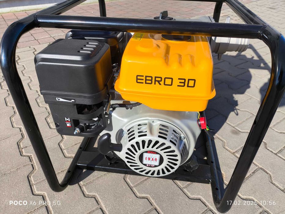 Pompa do wody spalinowa motopompa EBRO 3D ENAR woda brudna i szlam
