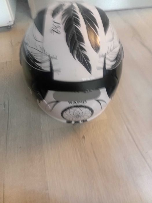 Capacete mota mulher