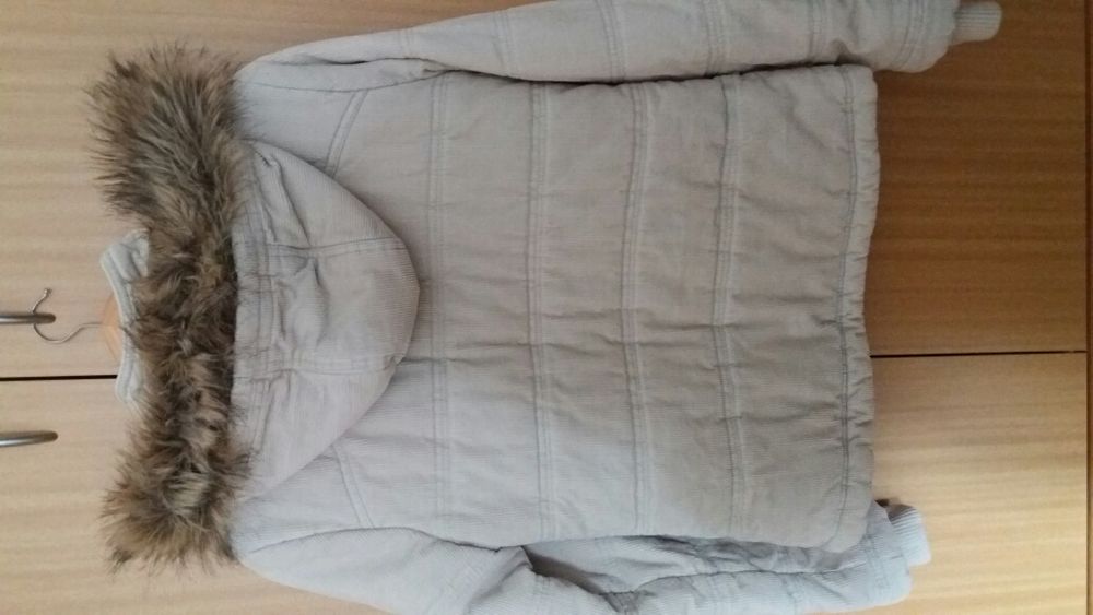 Casaco creme com botões originais