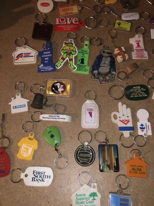 Lote de porta chaves antigos
