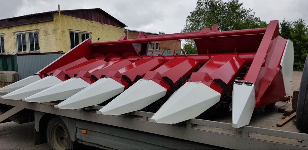 Жатка КМС-6 кукурудзяна під Case , Claas mega , Class lexion