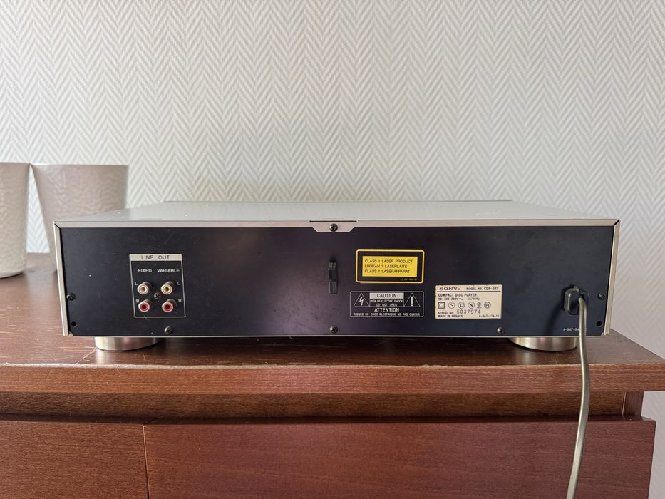 Odtwarzacz cd Sony cdp 597