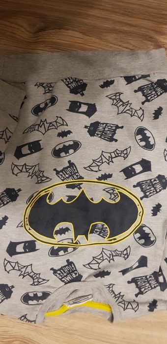 Spodnie ocieplane Cool Club plus bluza Batman, rozm. 134