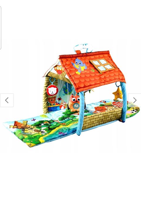 Mata edukacyjna domek dla dziecka