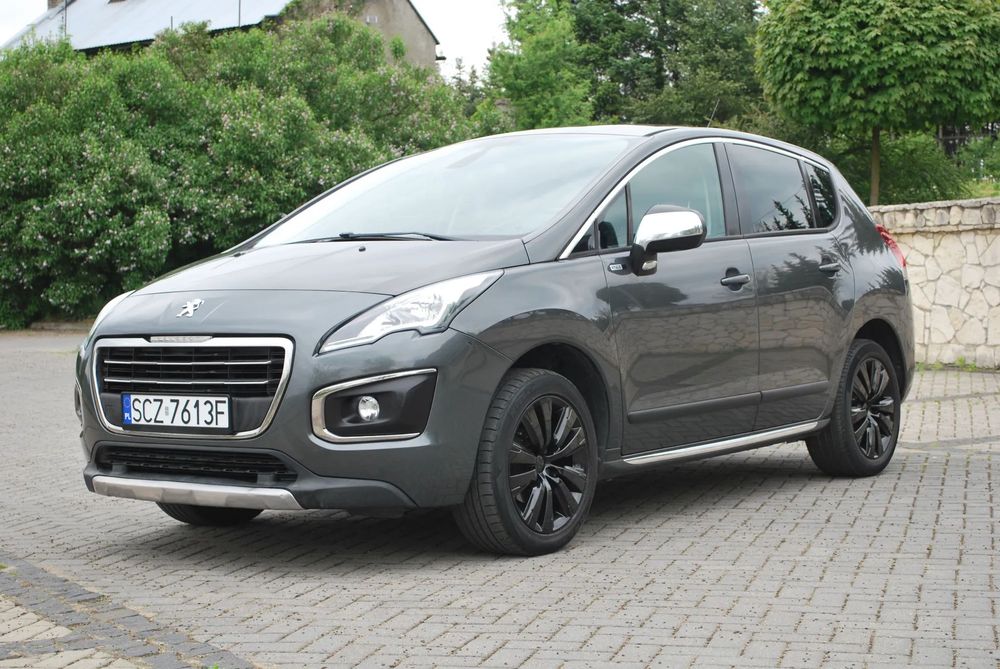 Peugeot 3008 1.6hdi 120KM Bezwypadkowy , Rej. PL , LED , ALU , Nawigacja
