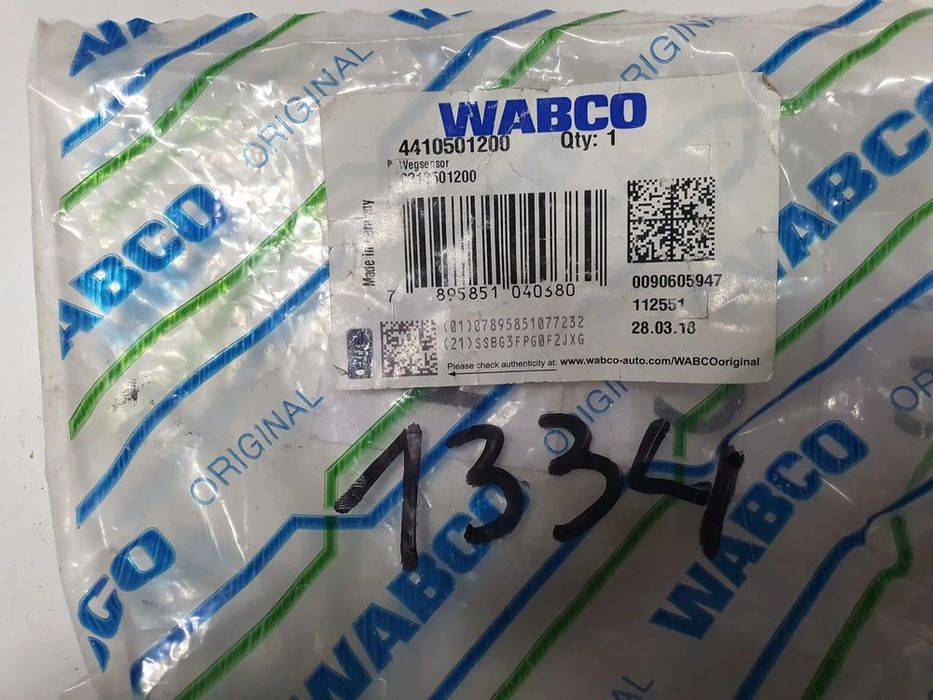 czujnik poziomu zawieszenia ecas, wabco 4410501200