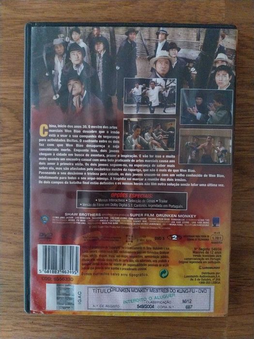 Filme original Drunken Monkey