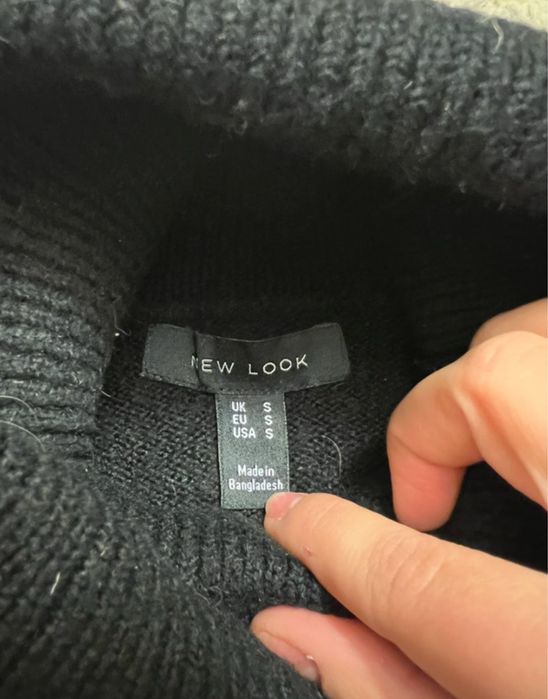 Sweter new look czarny