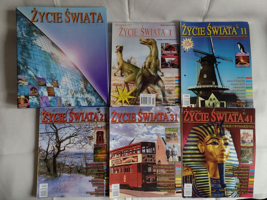 Życie świata - czasopismo + ew. segregatory.