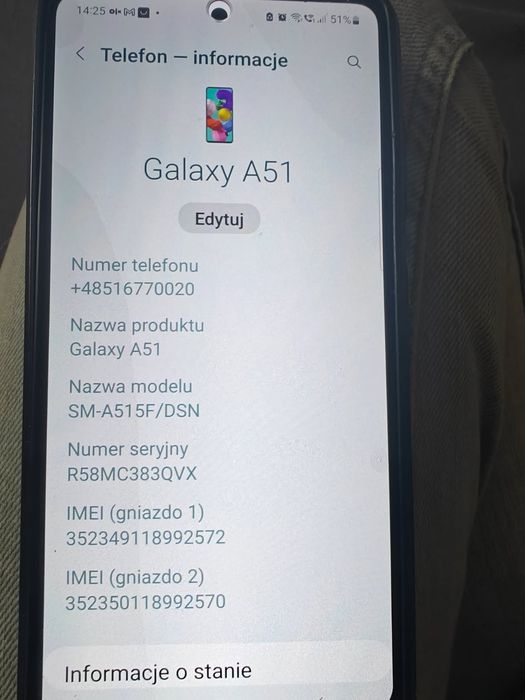 Samsung Galaxy A51