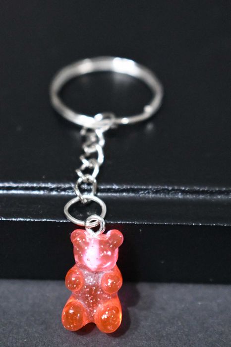 4 szt BRELOK miś HARIBO żelki misie GUMMY BEAR RÓŻNE KOLORY na prezent