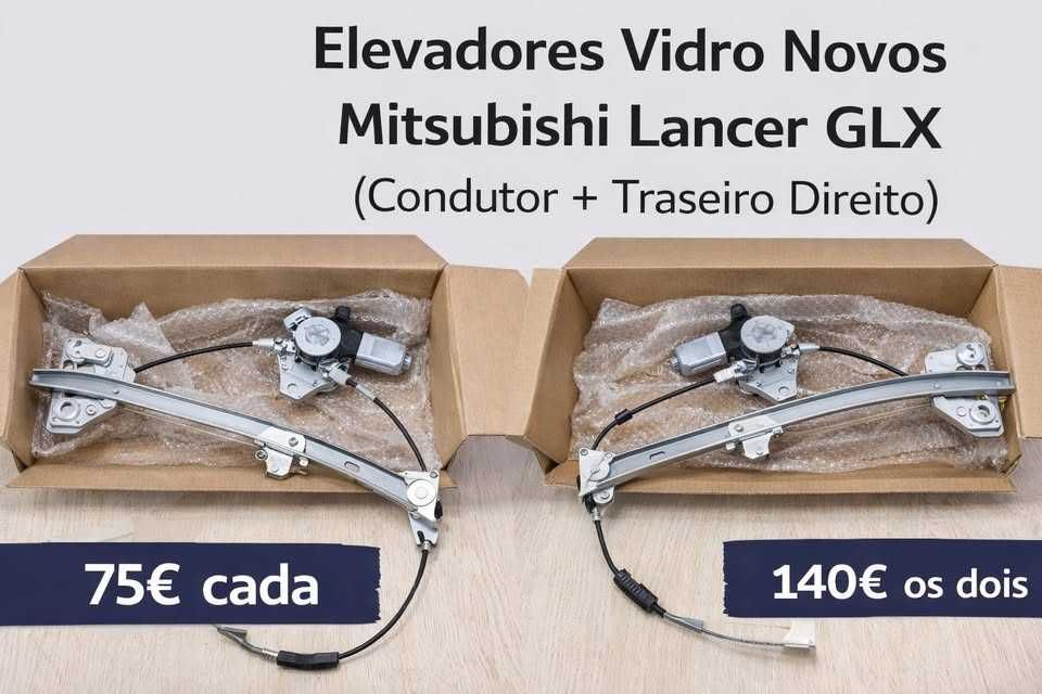 Elevadores de vidro novos em caixa para Mitsubishi Lancer GLX