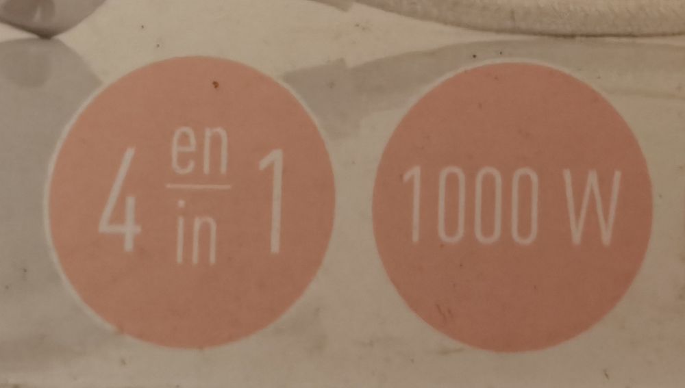 Escova a vapor 4 em 1