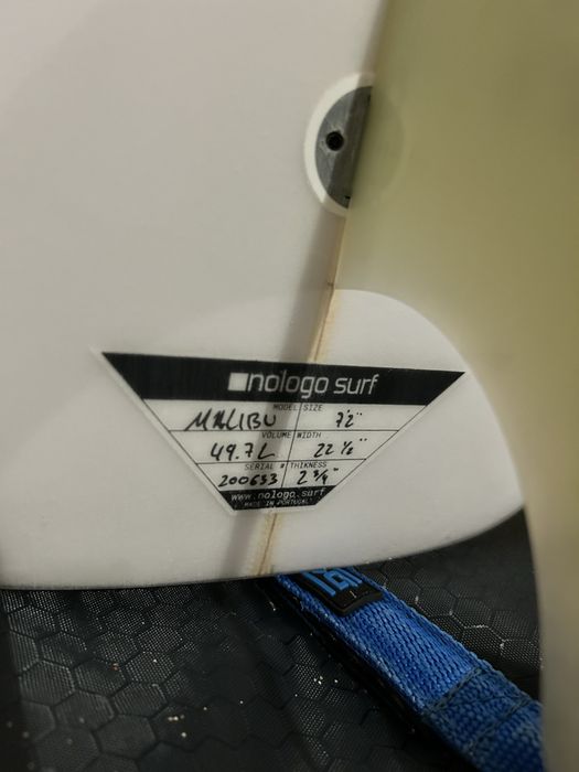 Prancha de Surf, Malibu, 7’2