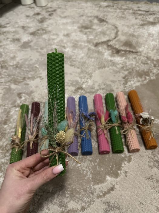 Свічки до Великоднього кошика