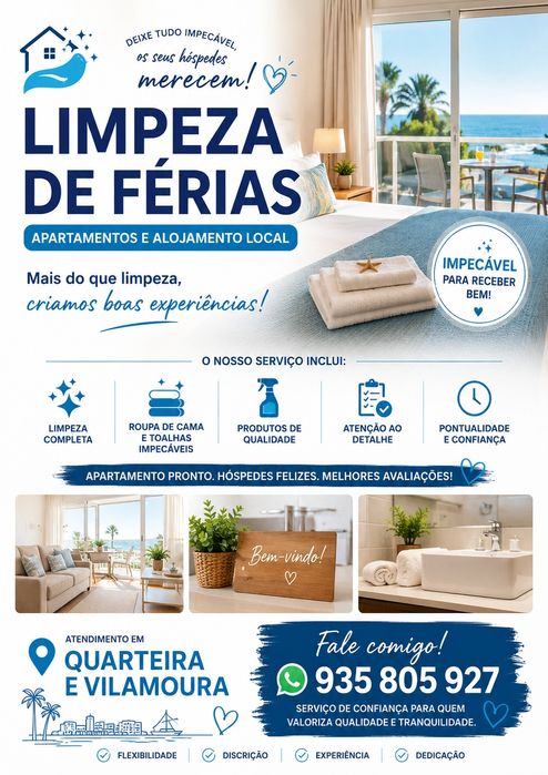 Limpezas de Férias