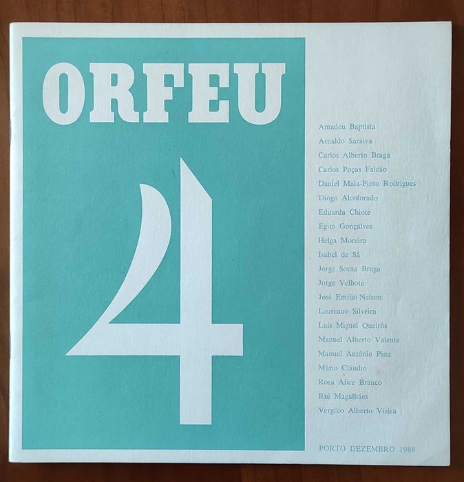 ORFEU 4. [Porto Magazine]