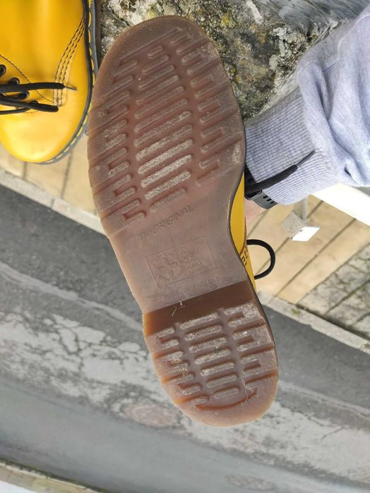 Botas Air Wair Amarelas