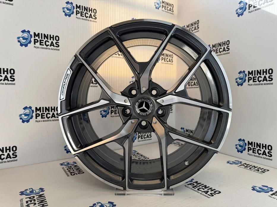 Jantes Mercedes MB5626 AMG em 18 (5x112) Gunmetal Polish