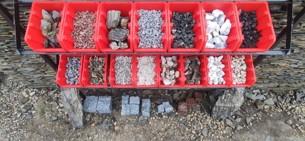 Grys granitowy na ścieżki | BIGBAG | parkingi | Kamienie ozdobne