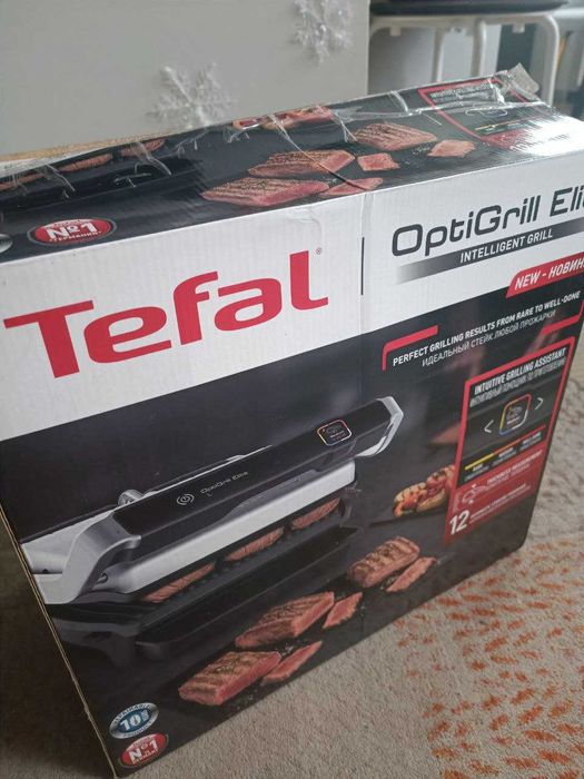 Гриль TEFAL OptiGrill Elite