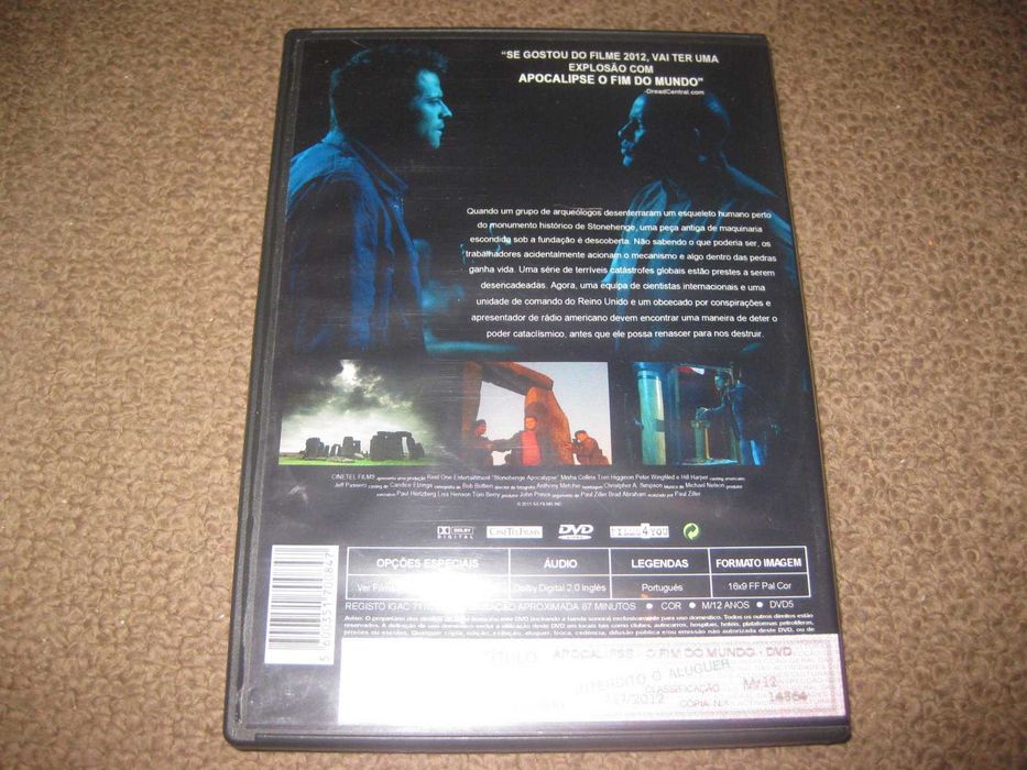 DVD "Apocalipse- O Fim do Mundo" de Paul Ziller