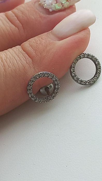 Серьги серебряные