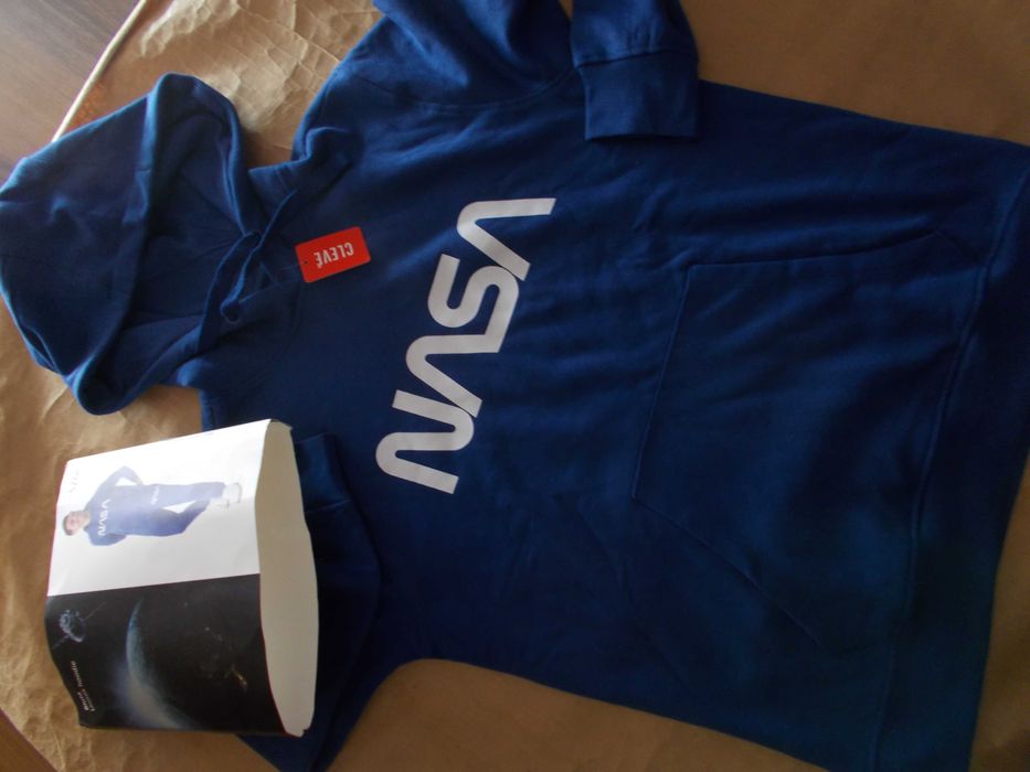 CLEVE/NASA Fantastyczny Sportowy Dres Kpl. 80% Bawełny rozmiar S/M