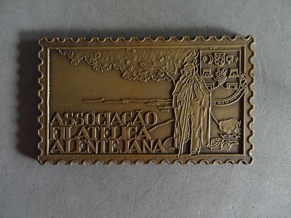 Alentejo Philatelic Association Medal 1989 VI Anniversary
