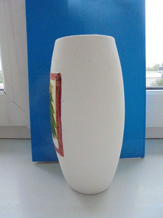 Wazon z motywem świątecznym