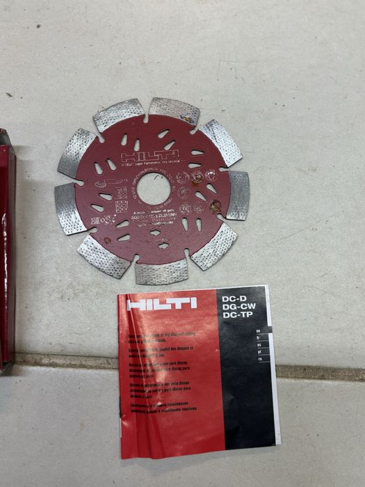Disco hilti diamante 125/22 SPX