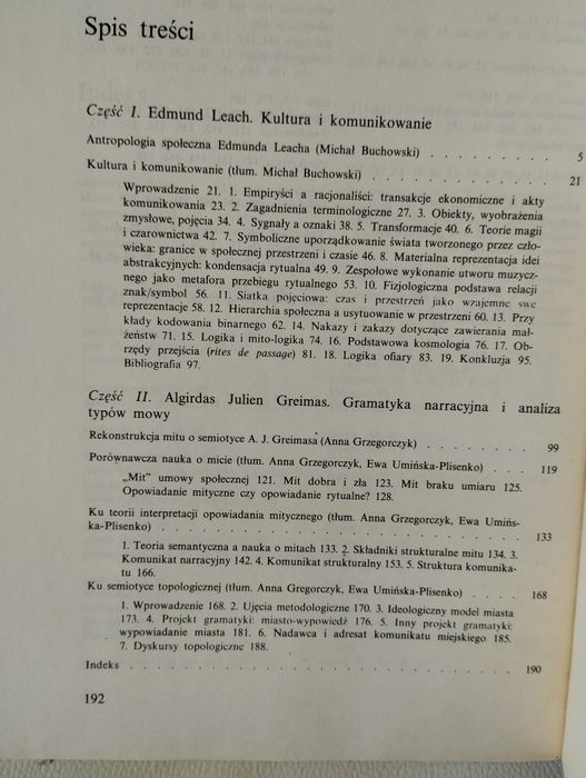 Leach rytuał i narracja