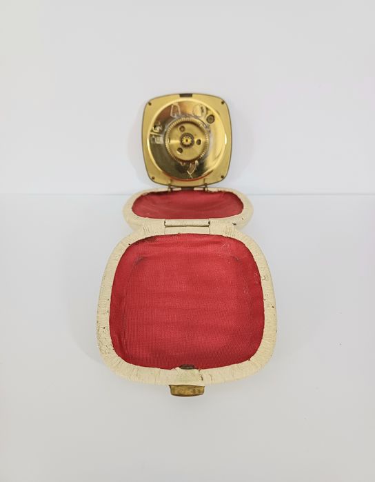 Zegarek podróży w etui   - Kienzle - lata 50- 60-te