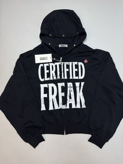 Зіп худі Grailz Project G/R S M L ERD Oversized Rick Zip up hoodie