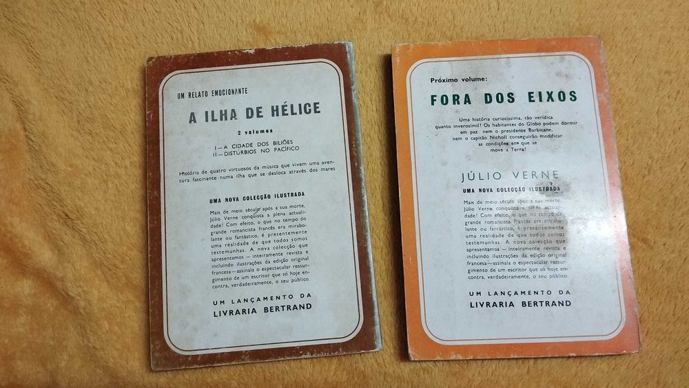 Dois livros de Júlio Verne