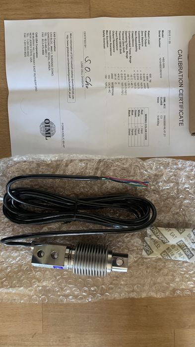 Тензодатчик CAS HBS-500l C3 500kg (2 шт)