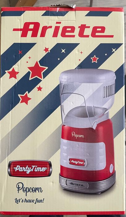 Maquina de pipocas Ariete NOVA