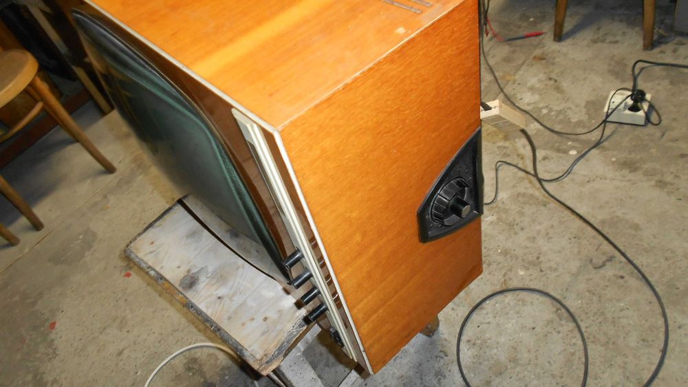 telewizor lampowy Lazuryt  PRL