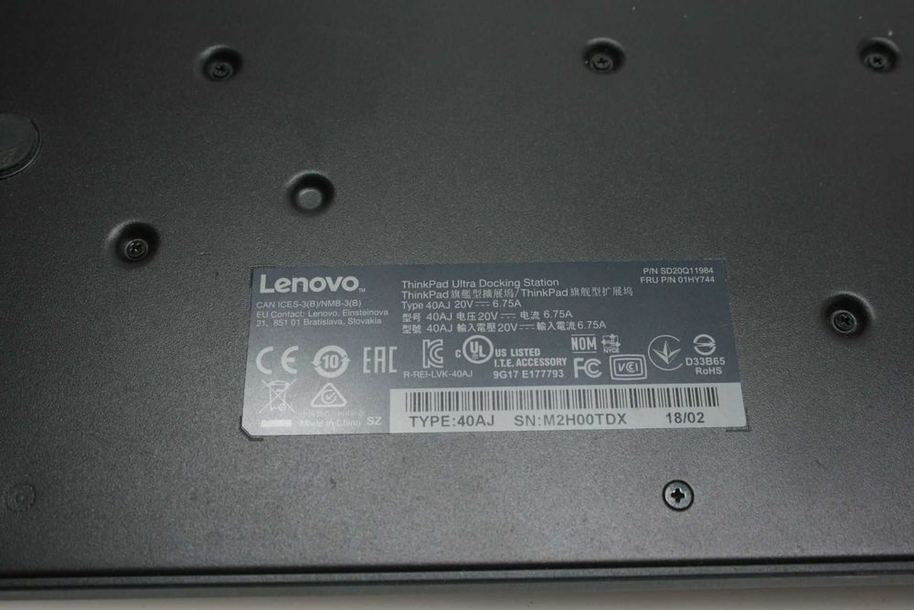 Stacja Dokująca Lenovo Ultra ThinkPad 40AJ