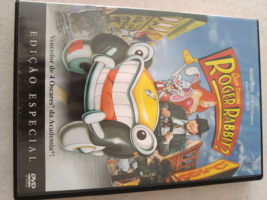 DVD quem tramou Roger Rabbit