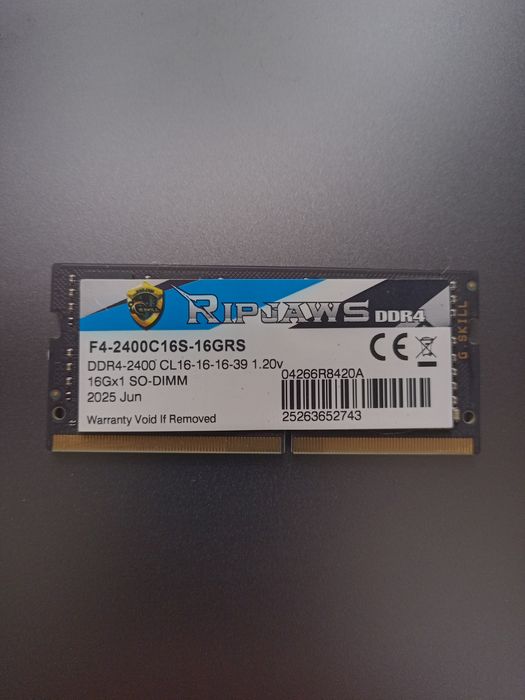 ОЗП G.Skill DDR4 16GB