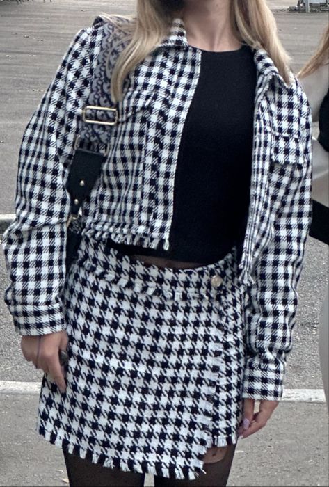 Костюм класический женский в клетку