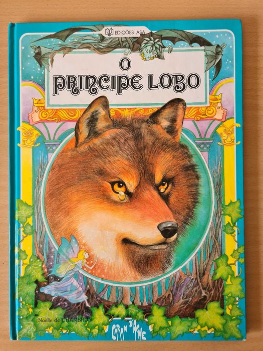 Livro juvenil "O Príncipe Lobo" de Noëlle de Chambron