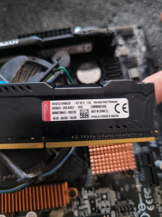 Procesor i3 6100 + płyta główna+ ram DDR3 2x4gb 2133