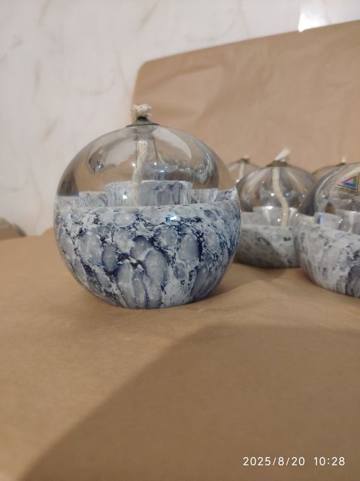 Lampki oliwne / przyciski do papieru