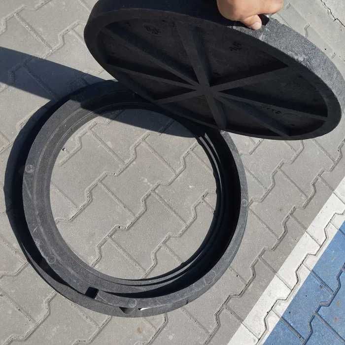 Pokrywa Właz do Szamba Studni kręgi betonowe pokrywa dekiel kompozyt