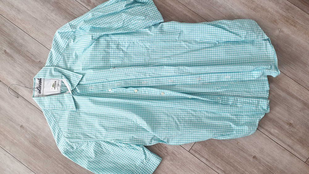 Koszula Lacoste regular fit rozmiar kołnierzyka - 40