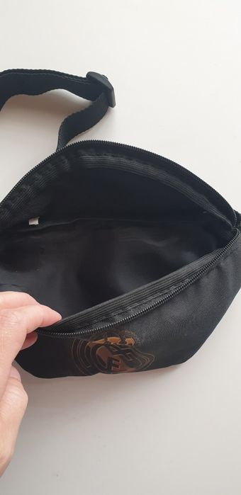 Saszetka nerka czarna FC Barcelona nowa