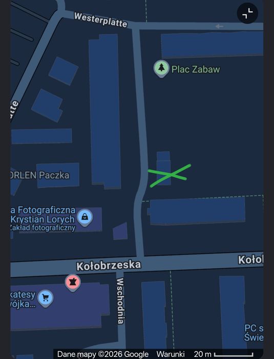 Garaż jednostanowiskowy Kołobrzeska Olsztyn